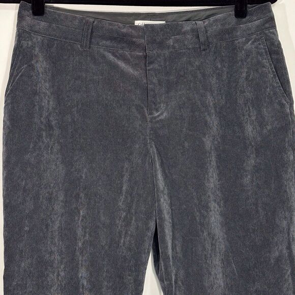 Coldwater Creek Whisper Corduroy Pants Trouser Wide Leg Petite 16 Size P16 Gray - Picture 2 of 8